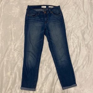 Jessica Simpson Rolled Crop Skinny Jeans - size 4/27